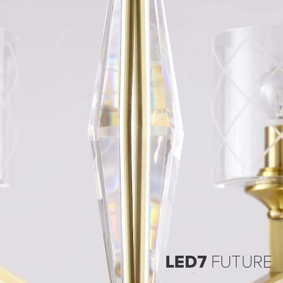 Loft Industry Modern - Ocean Chandelier
